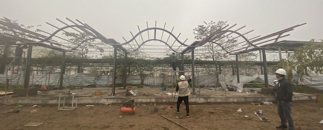 Thi công xây dựng nhà đẹp, thi công kết cấu thép 
