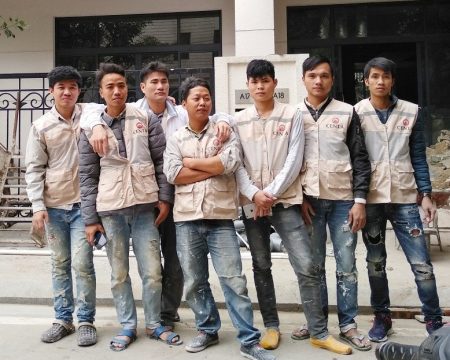 Thi cong hoan thien xay dung