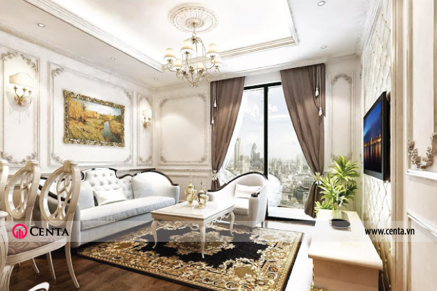 Chi phí thiết kế và thi công của nội thất tân cổ điển