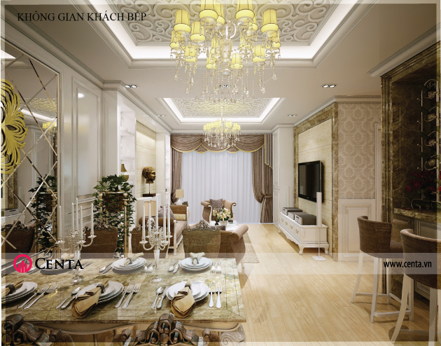 06.-Phong-an-va-bep-tan-co-dien-royal-city www.centa.vn