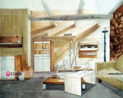 Màu sắc trong thiết kế nội thất