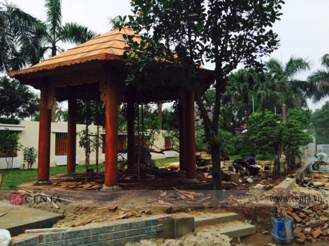03.Thi-cong-lau-tra-Biet-thu-vuon _www.centa.vn