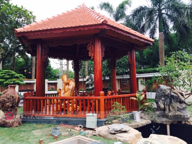 07.Thi-cong-lau-tra-Biet-thu-vuon _www.centa.vn