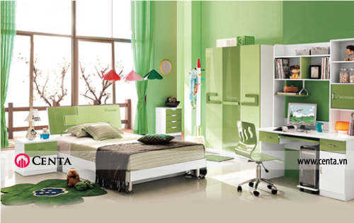 17. Mau giuong ngu tre em dep