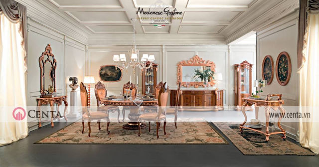 11. Thiet ke phong an tan co dien sang trong