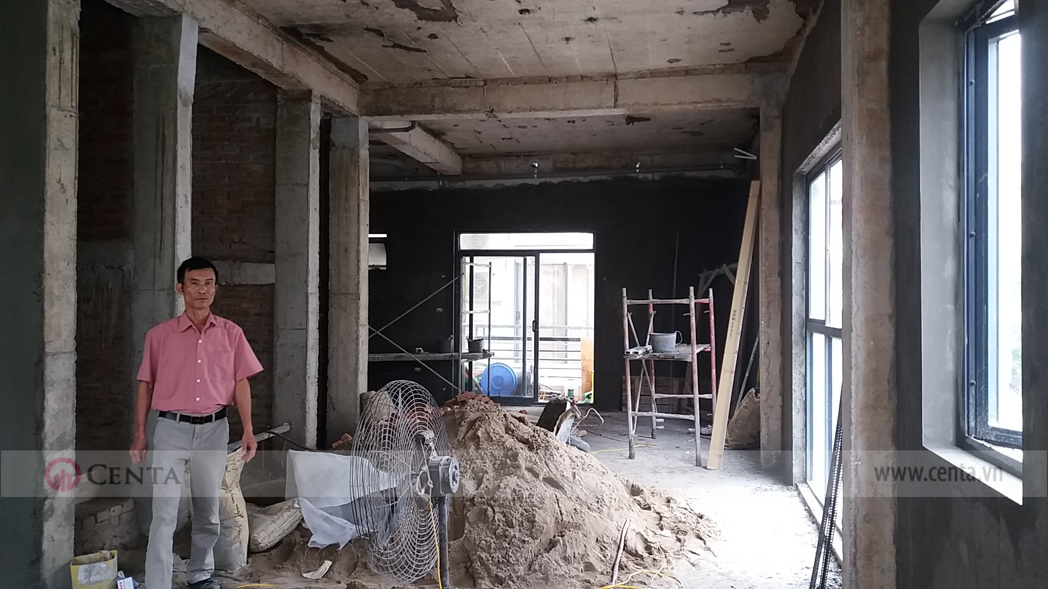 Giám sát thi công xây trát xây dựng biệt thự nhà đẹp