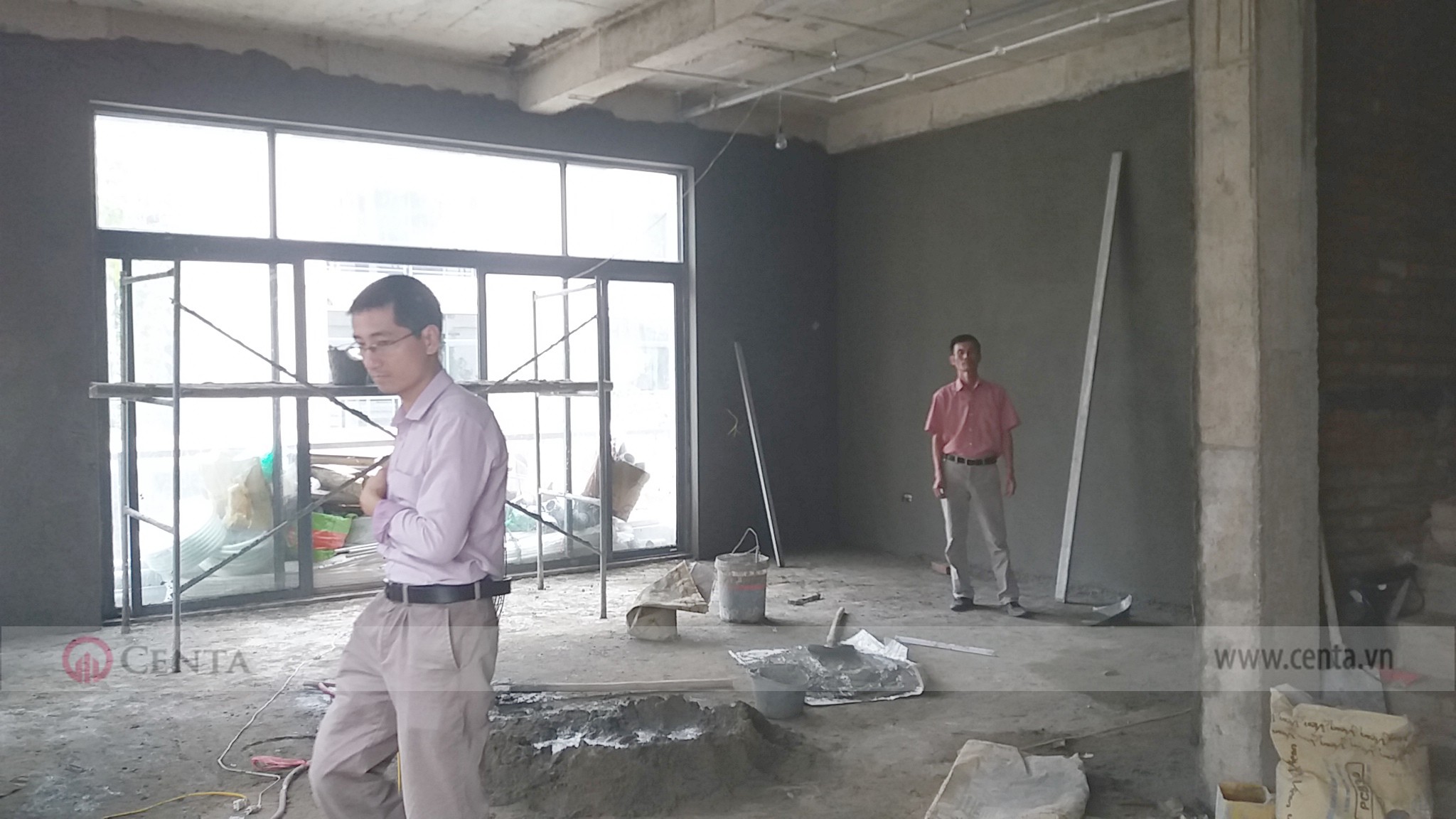 Giám sát thi công xây trát trong nhà biệt thự đẹp