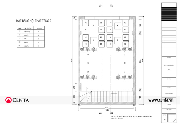 mat bang thiet ke noi that TOCO Quang Trung tang2