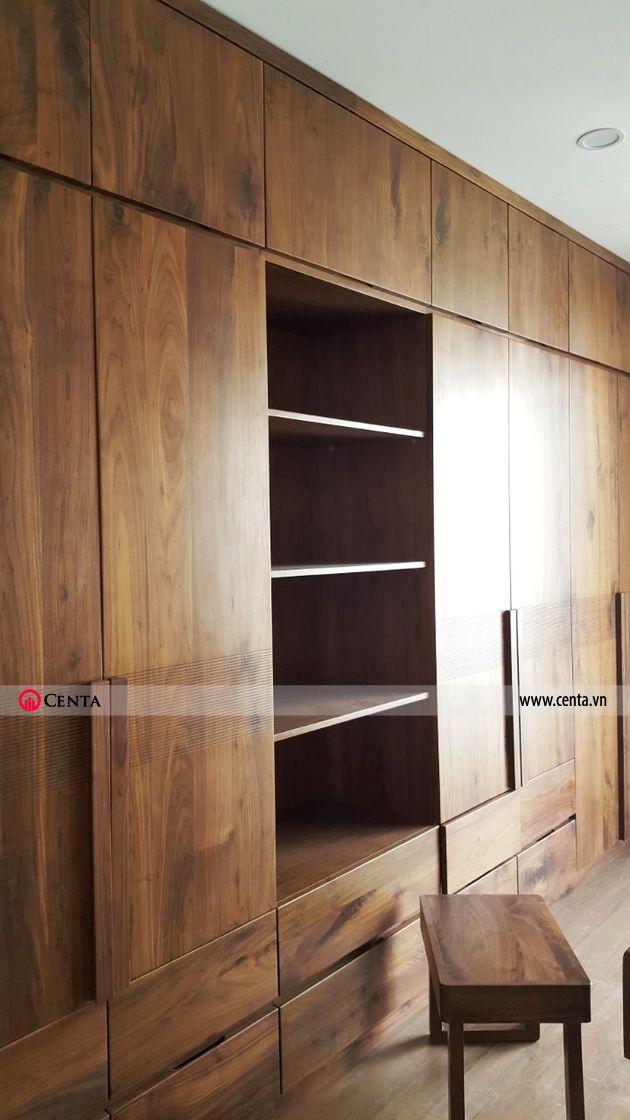 Lắp đặt nội thất phòng ngủ con biệt thự