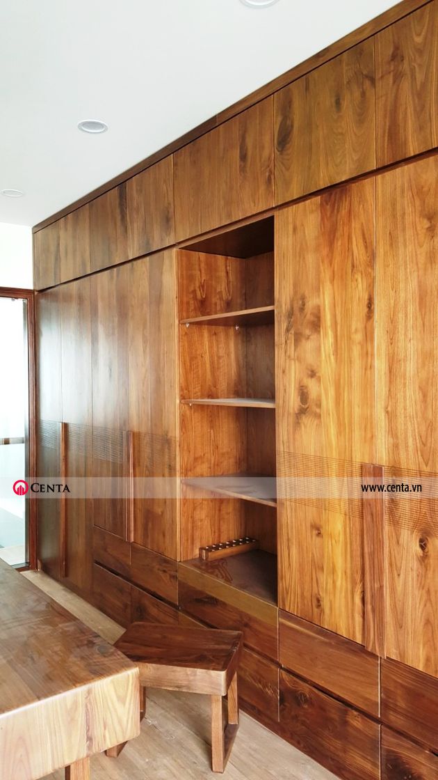 Lắp đặt nội thất phòng ngủ con biệt thự
