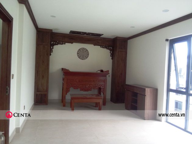 Lắp đặt nội thất phòng thờ biệt thự