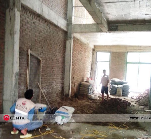 Hiện trạng biệt thự trước thi công