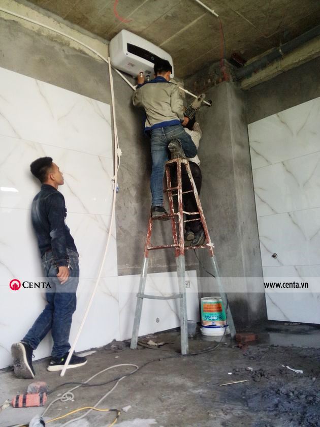 Lắp đặt đường điện biệt thự