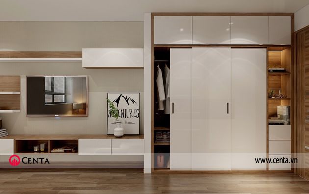 phong ngu master thiet ke noi that chung cu FLC Cau Giay Mr Vinh 1