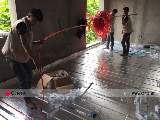 3 thi cong hoan thien noi that va ngoai that biet thu mimosa ecopark 7