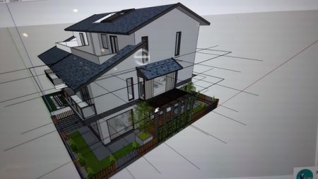 thiet ke ket cau ngoai that biet thu mimosa 97 kdt ecopark 1