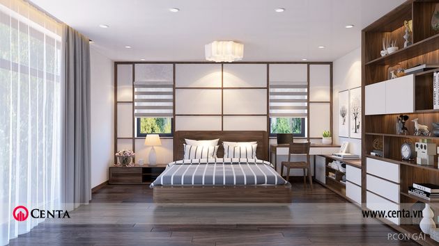 thiet ke noi that biet thu botanica vinhomes gardenia 150m2 13