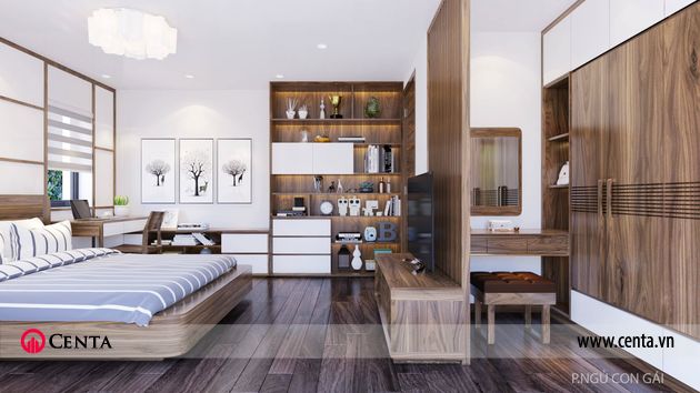 thiet ke noi that biet thu botanica vinhomes gardenia 150m2 15
