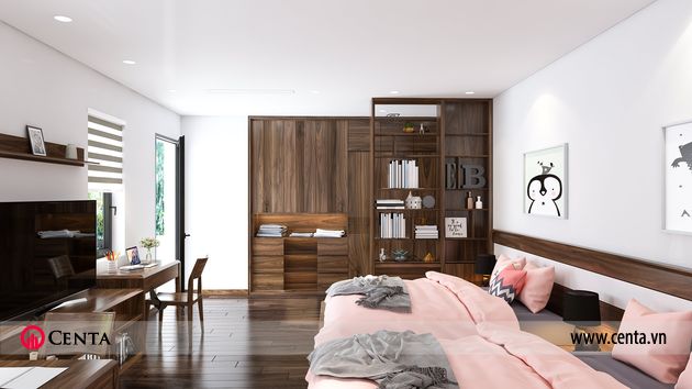 thiet ke noi that biet thu botanica vinhomes gardenia 150m2 24