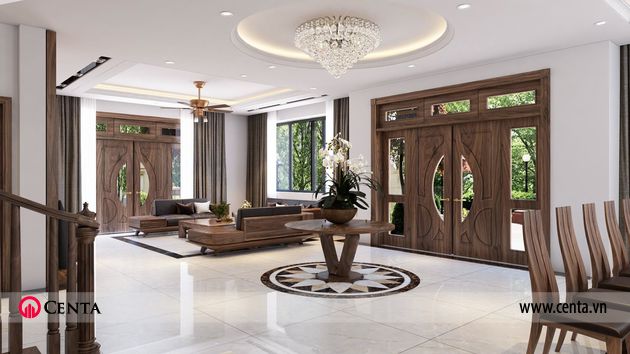 thiet ke noi that biet thu botanica vinhomes gardenia 150m2 9