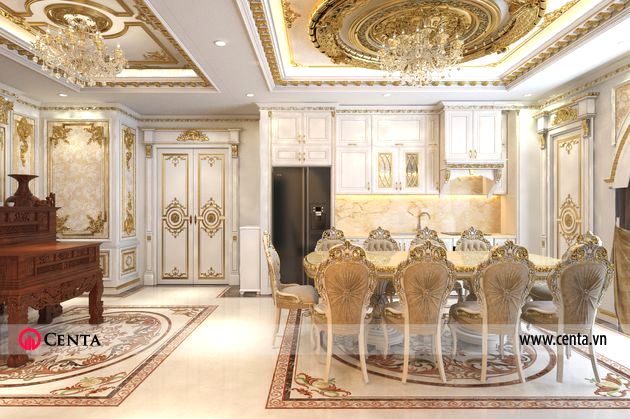 thiet ke noi that tan co dien can ho cao cap vinhomes metropolis 9