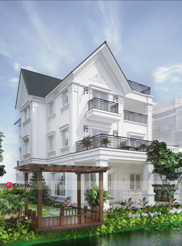 Dự án Thiết Kế Nội Thất Tân Cổ Điển - Biệt Thự Vinhomes Riverside