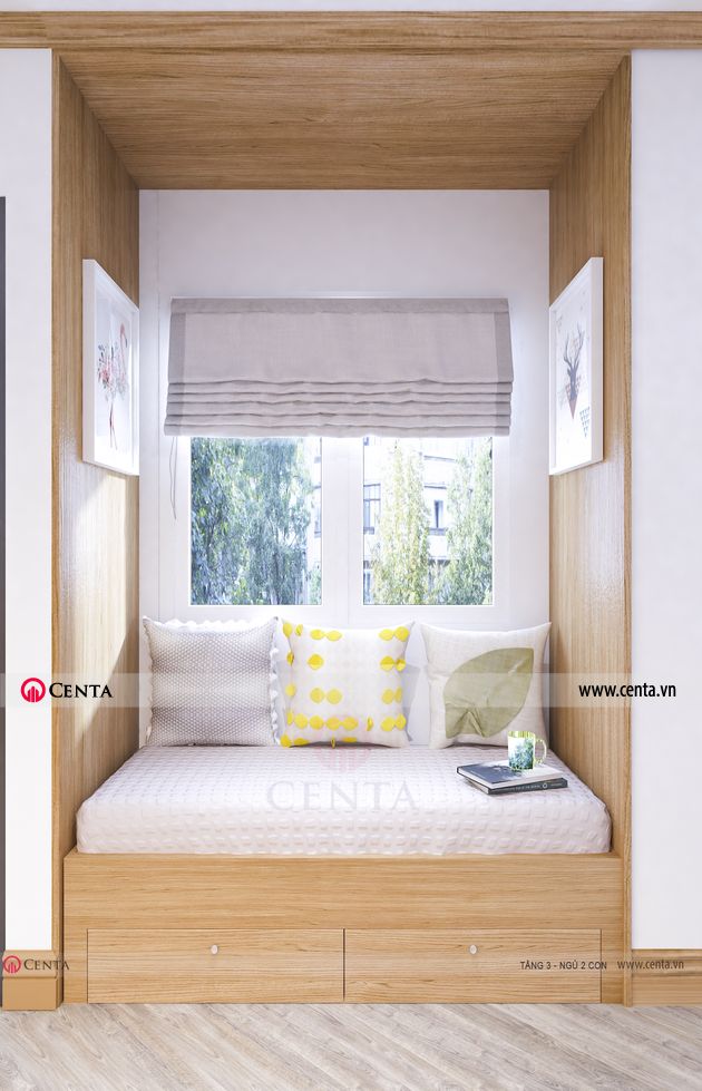 Kệ ngồi đệm nỉ đọc sách trẻ em