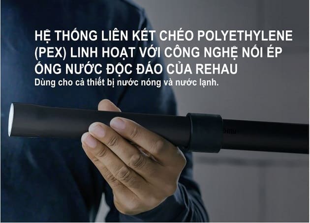 ong nuoc rautitan pex thuong hieu REHAU 1