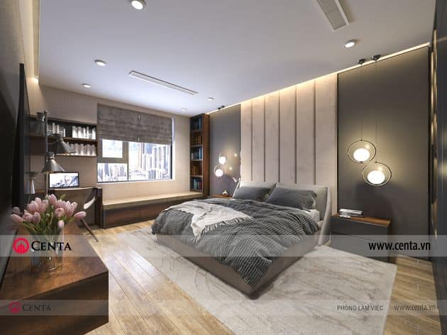 Phòng ngủ hiện đại và đầy đủ tiện nghi