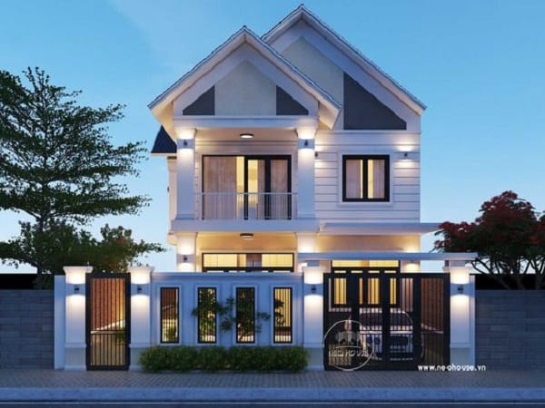 biệt thự đẹp 2 tầng hiện đại