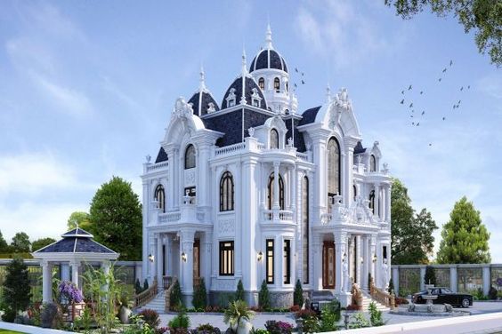 mẫu thiết kế lâu đài biệt thự đẳng cấp