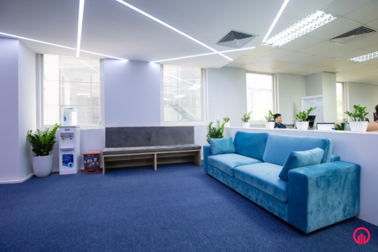 sofa văn phòng Thi công nội thất văn phòng